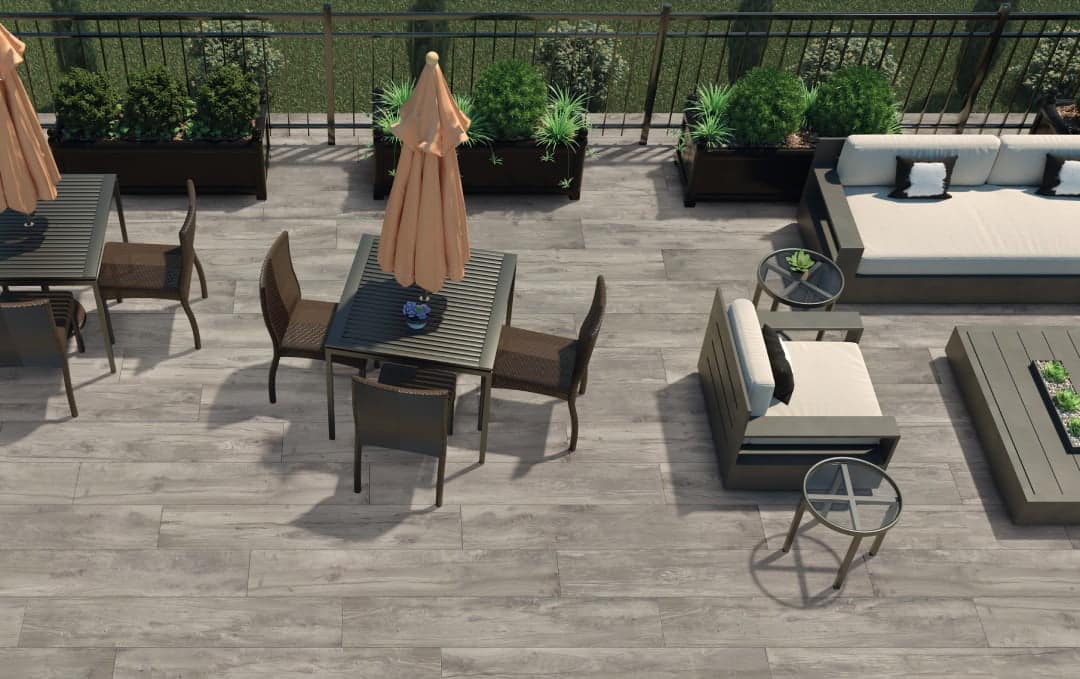 Carrelage extérieur Carrelage effet bois ép. 20 mm, Castelvetro  Woodland, Maple 30×160 cm