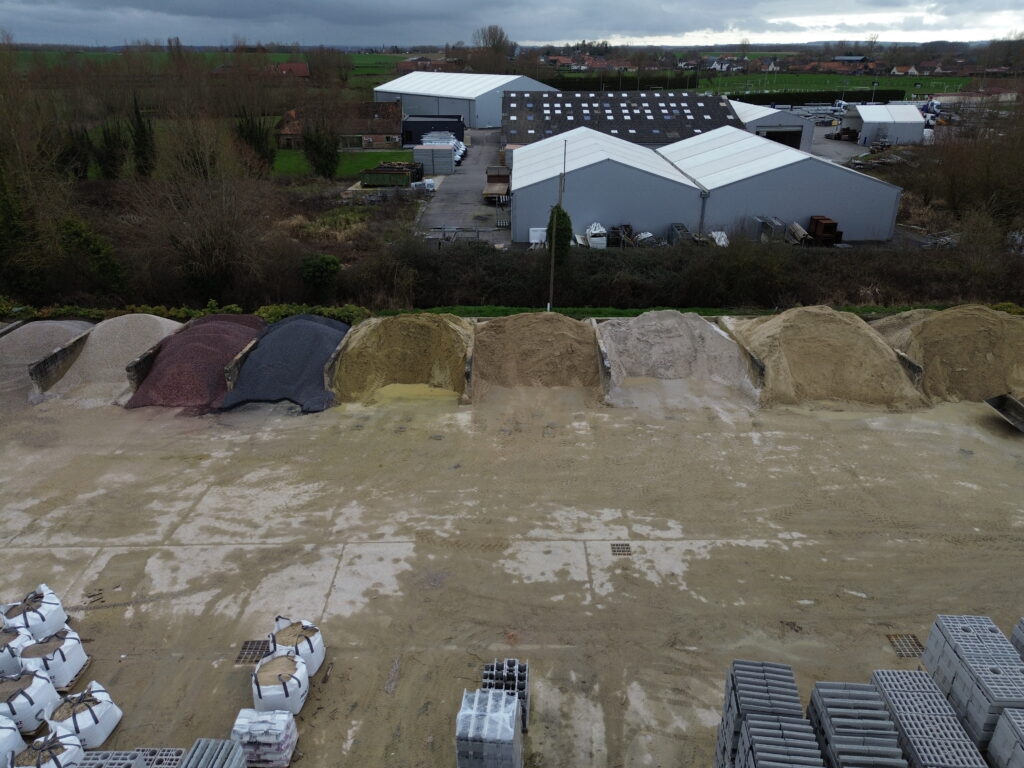 Sable en vrac - cours